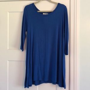 Royal blue Tunic